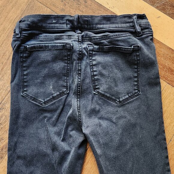 LOFT Dark Gray Legging Jeans Size 4/27 - Picture 11 of 14